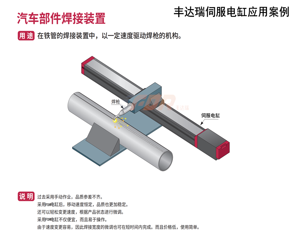 丰达瑞电缸汽车部件焊接装置